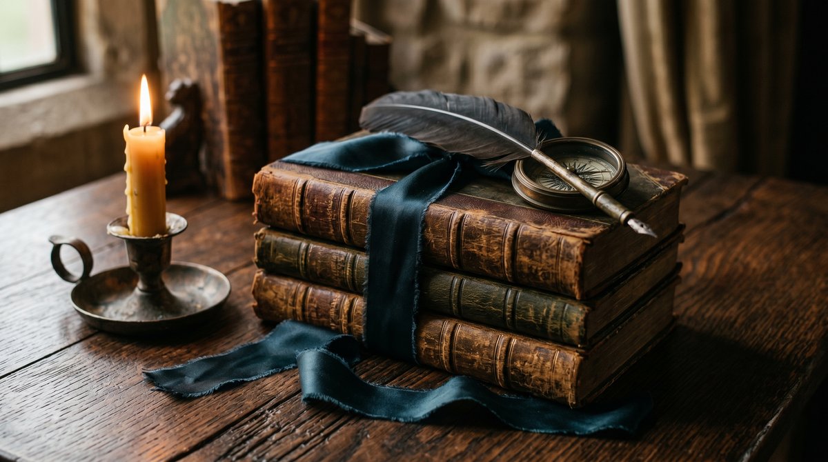 Tsundoku, umenie hromadenia kníh (obrázok vytvorený AI)